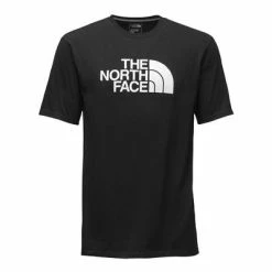 The North Face Short Sleeve Half Dome Tee Men's -Winter Clothing Shop 2841 TNF BLACKTNF WHITE m
