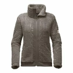 The North Face Furry Fleece Full Zip Women's -Winter Clothing Shop 36207 WEIMARANER BRN m
