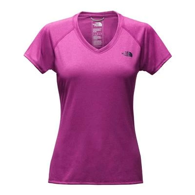 The North Face Short Sleeve Reaxion Amp V-Neck Tee Women's 4 The North Face Short Sleeve Reaxion Amp V-Neck Tee Women's - Image 2