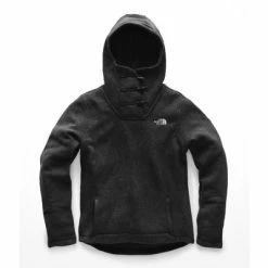 The North Face Crescent Hooded Pullover Women's -Winter Clothing Shop 36999 TNF BLACK HTHR m