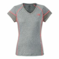 The North Face Reactor V-Neck S/S Women's -Winter Clothing Shop 7520 SDNASGGRHTRSDNASGGR m