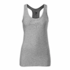 The North Face T Lite Tank Women's -Winter Clothing Shop 7521 MONUMENT GREY HEATH m
