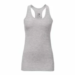 The North Face T Lite Tank Women's -Winter Clothing Shop 7521 TNF LIGHT GREY HTHR m