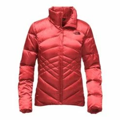 The North Face Aconcagua Jacket Women's -Winter Clothing Shop 7773 SPICED CORAL m