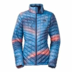 The North Face ThermoBall Full-Zip Jacket Women's -Winter Clothing Shop 7816 PATRIOT BLUSWRL PRNT m