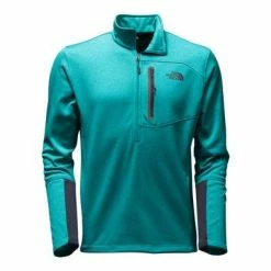 The North Face Canyonlands 1/2 Zip Fleece Men's 13 The North Face Canyonlands 1/2 Zip Fleece Men's -Winter Clothing Shop 7833 OCEAN DPTHS BLU HTHR m