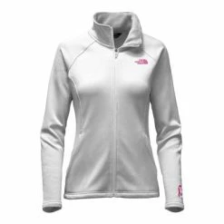 The North Face Pink Ribbon Agave Full Zip Women's