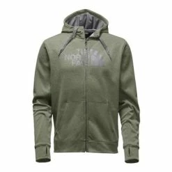 The North Face Surgent Half Dome Full Zip Hoodie Men's -Winter Clothing Shop 7912 CLMBIV GN DHTMDGRY m