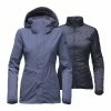The North Face Garner Triclimate Jacket Women's -Winter Clothing Shop 7963 COASTAL FJORD BLUE m