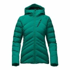 The North Face Heavenly Jacket Women's -Winter Clothing Shop 7982 CONIFER TEAL m