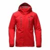 The North Face Powdance Jacket Men's -Winter Clothing Shop 7985 FIERY RED m