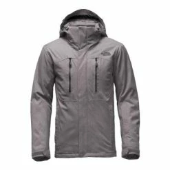 The North Face Powdance Jacket Men's -Winter Clothing Shop 7985 ZINC GREY HEATHER m