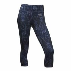 The North Face Motivation Printed Crop Legging Women's 5 The North Face Motivation Printed Crop Legging Women's -Winter Clothing Shop 8140 COSMIC BLU SMRDZ PRT m