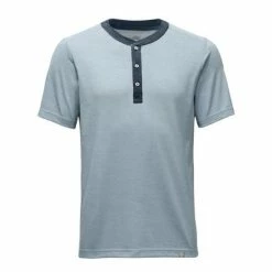 The North Face Short-Sleeve Crag Henley Men's 13 The North Face Short-Sleeve Crag Henley Men's -Winter Clothing Shop 8153 WORN BLUE HEATHER m