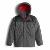 The North Face Reflective Resolve Jacket Boys' -Winter Clothing Shop 8180 GRAPHITE GREY m