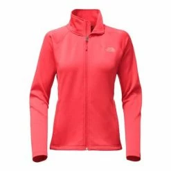The North Face Momentum Full Zip Fleece Women's -Winter Clothing Shop 8201 CAYENNE RED m