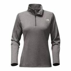 The North Face Tech Glacier 1/4 Zip Fleece Women's 10 The North Face Tech Glacier 1/4 Zip Fleece Women's -Winter Clothing Shop 8219 TNF DARK GREY HTHR m