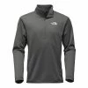 The North Face Tech Glacier 1/4-Zip Fleece Men's -Winter Clothing Shop 8220 ASPHALT GREY m