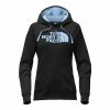 The North Face Avalon Full-Zip Hoodie Women's -Winter Clothing Shop 8250 TNF BLKCHAMBRAY BLU m