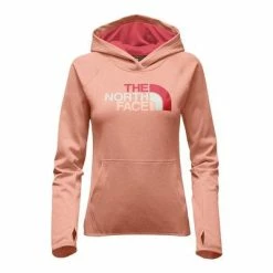 The North Face Fave Half Dome Pullover Hoodie Women's -Winter Clothing Shop 8256 BRNT CRL HCY RD MLT m