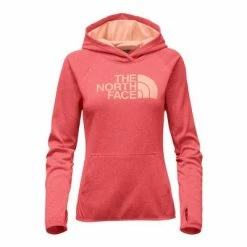 The North Face Fave Half Dome Pullover Hoodie Women's -Winter Clothing Shop 8256 CYNE RED HTRPCL PCH m