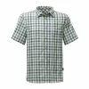 The North Face Short-Sleeve Getaway Shirt Men's -Winter Clothing Shop 8262 BLIZZARD BLUE PLAID m