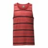 The North Face Crag Tank Men's -Winter Clothing Shop 8354 SNBKD RED H STRIPE m