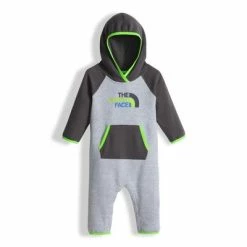 The North Face Logowear One Piece Infant -Winter Clothing Shop 8486 TNF LIGHT GREY HTHER m