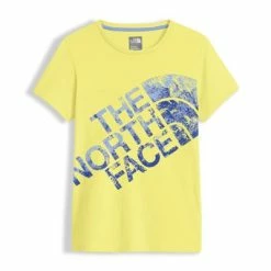 The North Face Short Sleeve Graphic Tee Girls' 8 The North Face Short Sleeve Graphic Tee Girls' -Winter Clothing Shop 8500 STINGER YELLOW m
