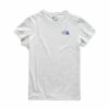 The North Face Short Sleeve Graphic Tee Girls' -Winter Clothing Shop 89612 TNF LT GY HTRCMC BL m