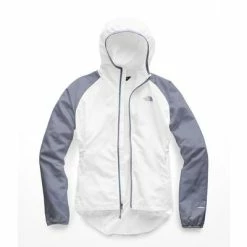 The North Face Flyweight Hoodie Women's -Winter Clothing Shop 89638 TNF WHGRISAILLE GRY m