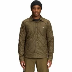 The North Face Fort Point Insulated Flannel Men's -Winter Clothing Shop 91342 TNF BLKMILITARY OLV m