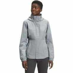 The North Face Resolve II Shell Parka Women's 6 The North Face Resolve II Shell Parka Women's -Winter Clothing Shop 91367 MID GREY HEATHR m
