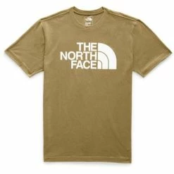 The North Face Short-Sleeve Half Dome Tee Men's -Winter Clothing Shop 91450 BRITISH KHAKI m