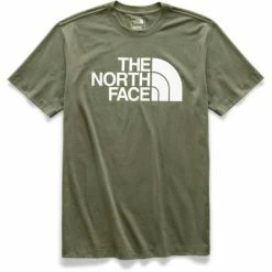 The North Face Short-Sleeve Half Dome Tee Men's -Winter Clothing Shop 91450 BRTOLVGNTNFWHT m