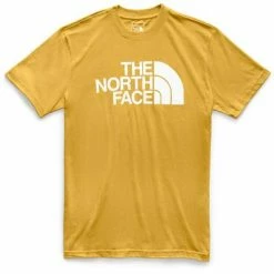 The North Face Short-Sleeve Half Dome Tee Men's -Winter Clothing Shop 91450 GOLDNSPCTNFWHT m