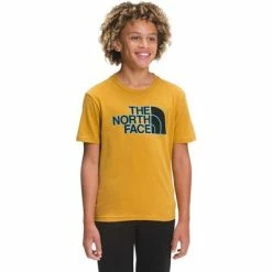The North Face Graphic Short Sleeve Tee Boys' -Winter Clothing Shop 91602 GLDNSPCTNFBLCK m