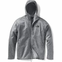 The North Face Canyonlands Fleece Hoodie Men's -Winter Clothing Shop 91604 TNFMEDIUMGRYHTR m