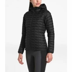 The North Face Thermoball Eco Insulator Hoodie Women's -Winter Clothing Shop 92823 TNF BLACK MATTE m