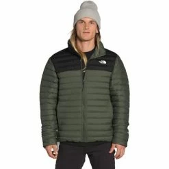 The North Face Stretch Down Jacket Men's -Winter Clothing Shop 96592 NWTPEGRNTNFBLK m
