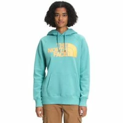 The North Face Half Dome Pullover Hoodie Women's -Winter Clothing Shop 96626 BRISTOL BLUE m
