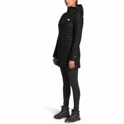 The North Face Stretch Down Parka Women's -Winter Clothing Shop 96634 TNF BLACK m