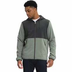 The North Face Mountain Sweatshirt Full Zip Hoodie Men's -Winter Clothing Shop 96666 ASPHTGRYAGVGRN m