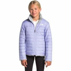 The North Face Mossbud Swirl Reversible Insulated Jacket Girls'