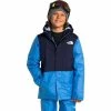 The North Face Freestyle Insulated Jacket Kids' -Winter Clothing Shop 96747 CLEAR LAKE BLUE m